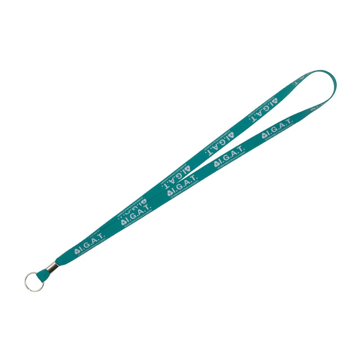 Custom Lanyards Silkscreen Import Air Ship Polyester - 18 x 0.5 in - product view 22