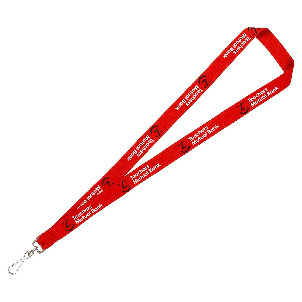 Custom Lanyards Silkscreen Import Medium Polyester - 18 x 0.75 in - product view 9