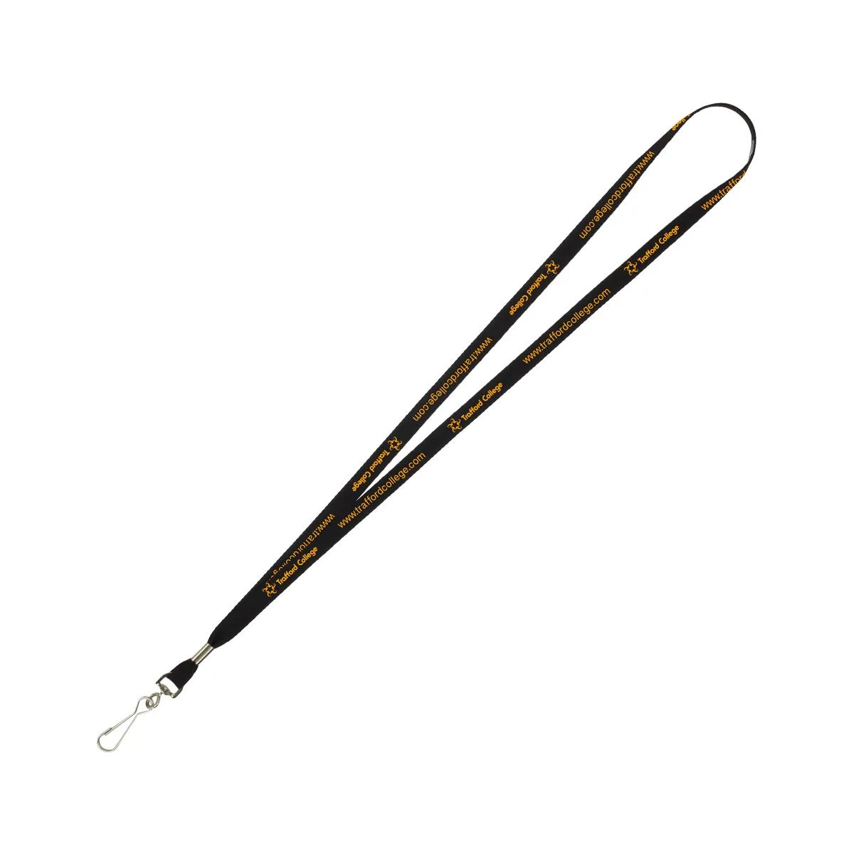 Custom Lanyards Super Soft Satin Polyester Import - 18 x 0.375 in - product view 3