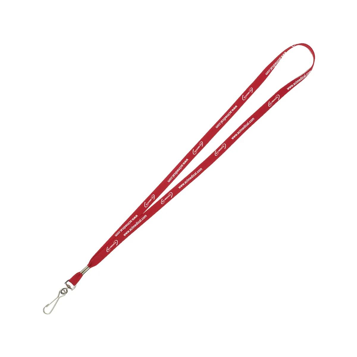 Custom Lanyards Super Soft Satin Polyester Import - 18 x 0.375 in - product view 9