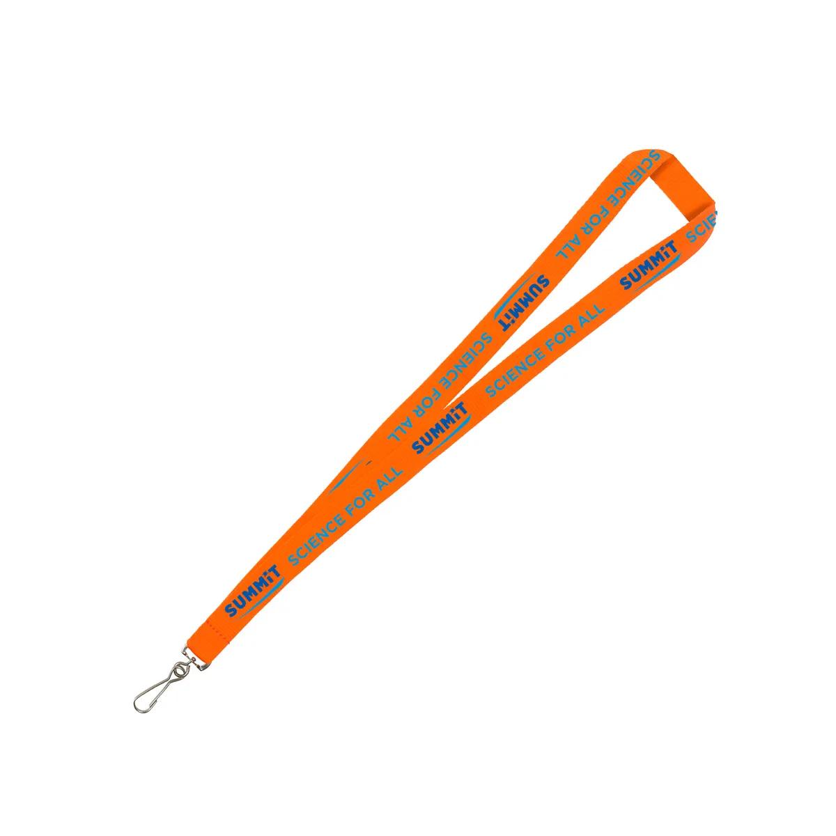 Custom Lanyards Recycled RPET Silkscreen Import - 18 x 0.75 in - product view 9