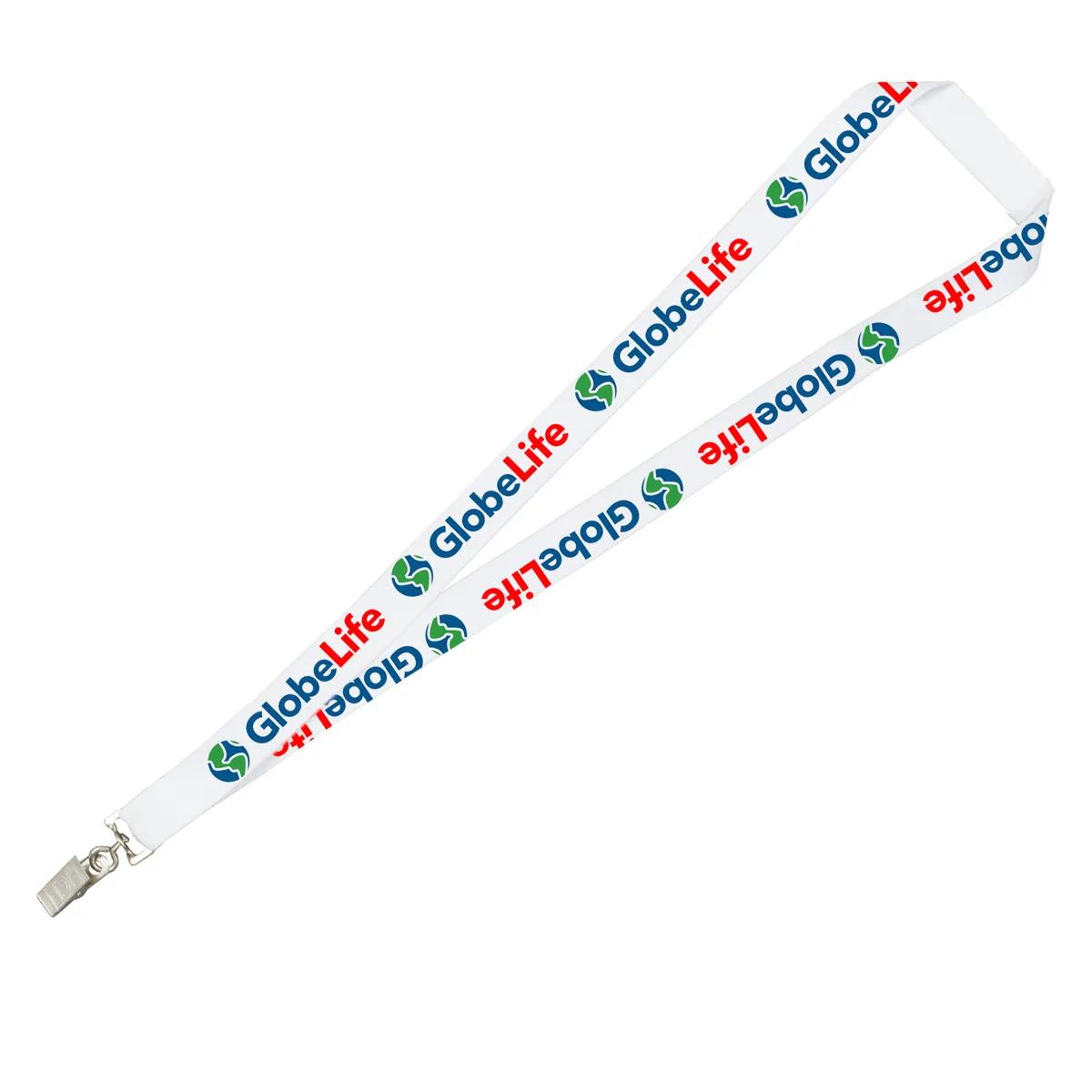Custom Lanyards Recycled RPET Silkscreen Import - 18 x 0.75 in - product view 16