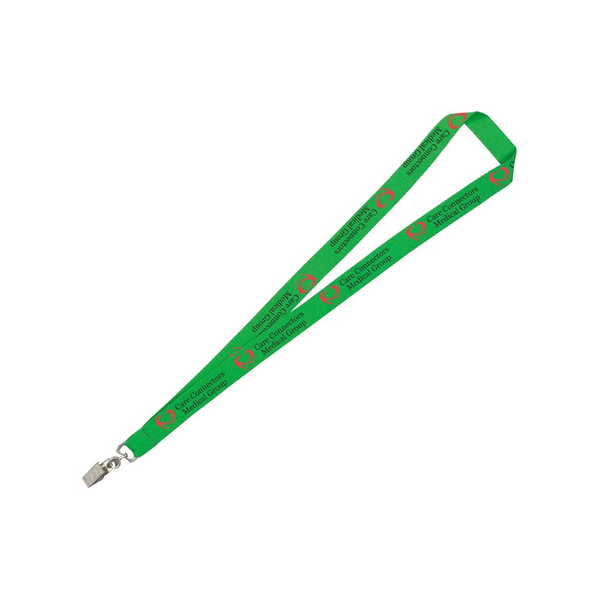 Custom Lanyards Recycled RPET Silkscreen Import - 18 x 0.75 in - product view 27