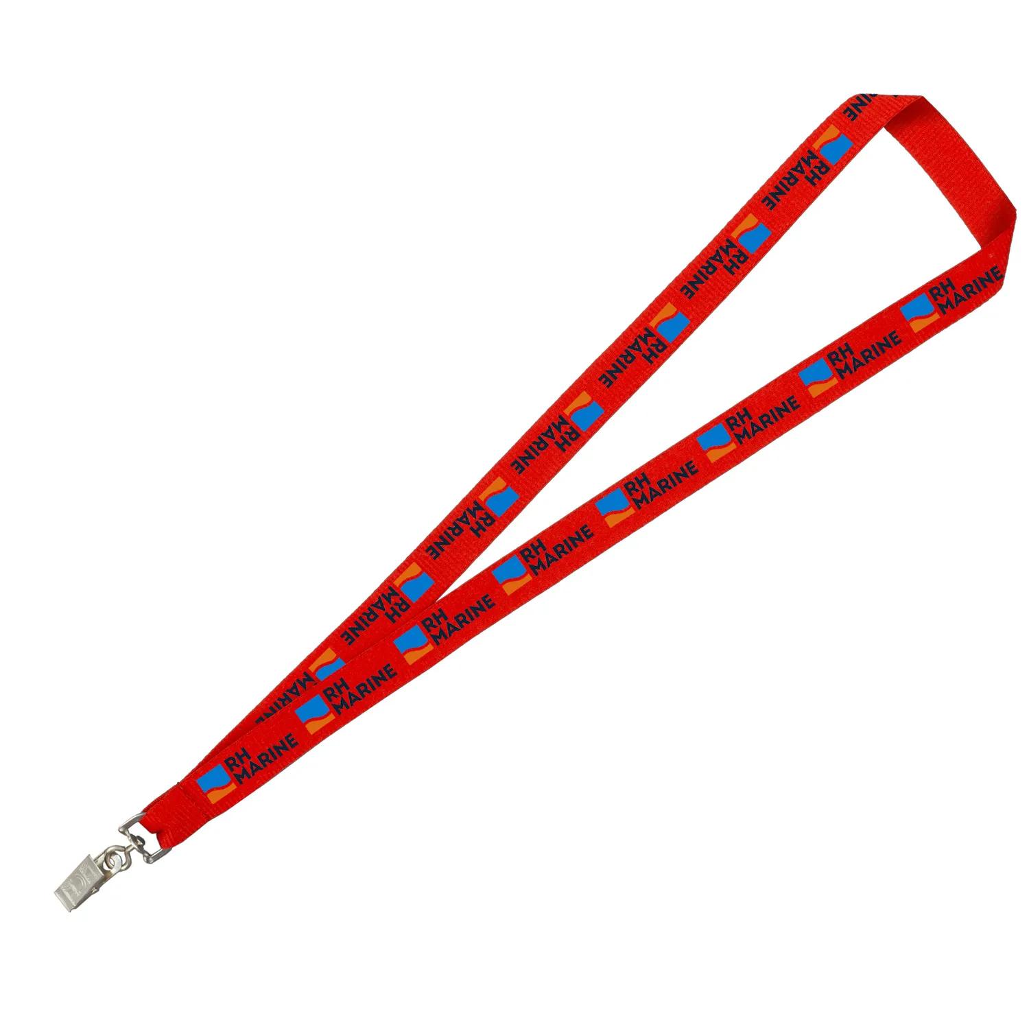 Custom Lanyards Recycled RPET Silkscreen Import - 18 x 0.75 in - product view 46
