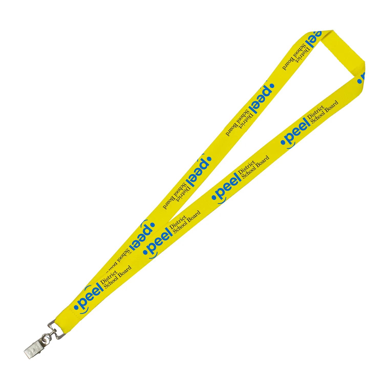 Custom Lanyards Recycled RPET Silkscreen Import - 18 x 0.75 in - product view 63