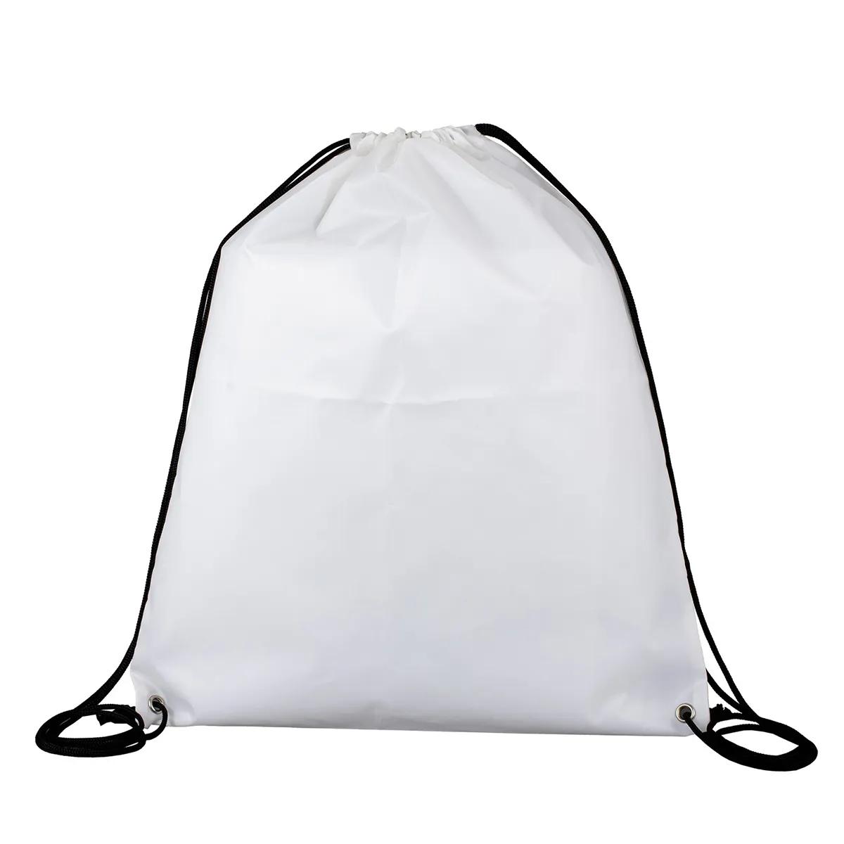 Drawstring Backpack Recycled RPET Full Color - 14 x 17 in - product view 2