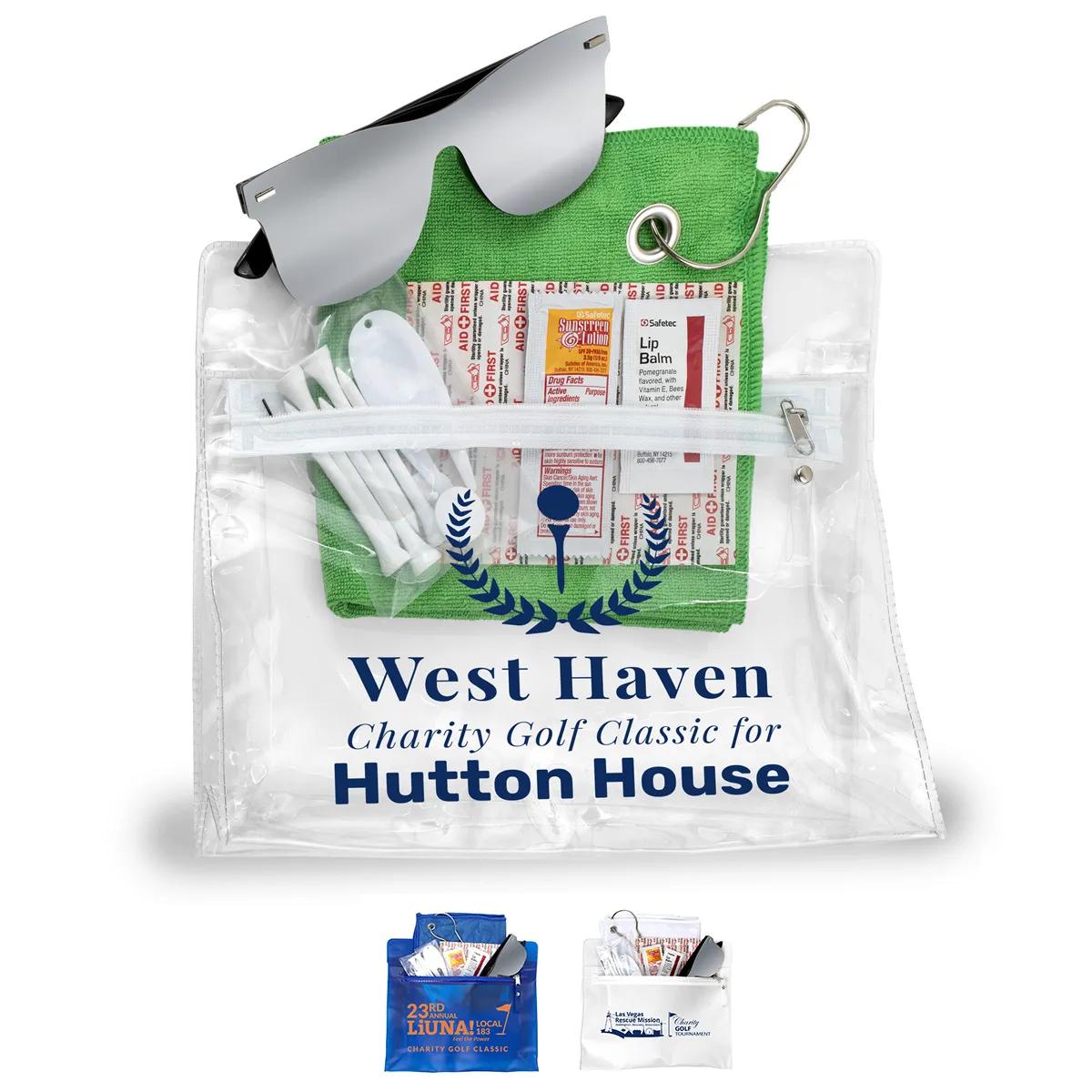 Golf Kit Travel Pack Zipper Components Included - 9.5 x 8.25 in (16 Pack) - product view 10