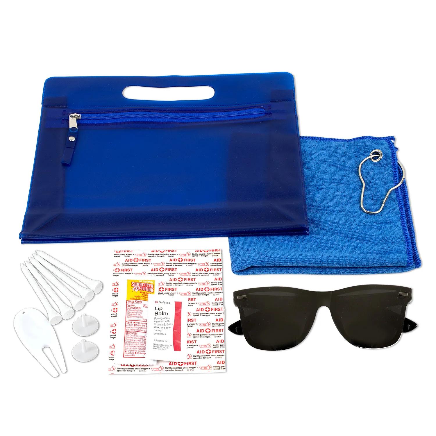 Golf Kit Travel Pack Zipper Components Included - 9.5 x 8.25 in (16 Pack) - product view 12