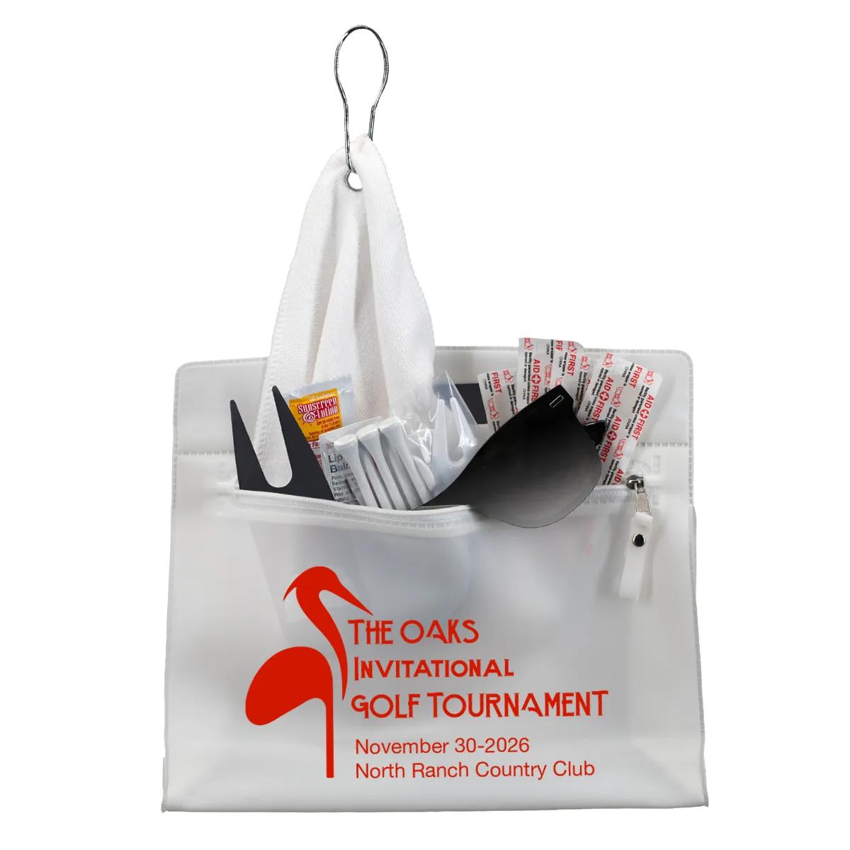 Golf Travel Kit 17 Piece with Divot Tools - 9.5 x 8.25 in - product view 4