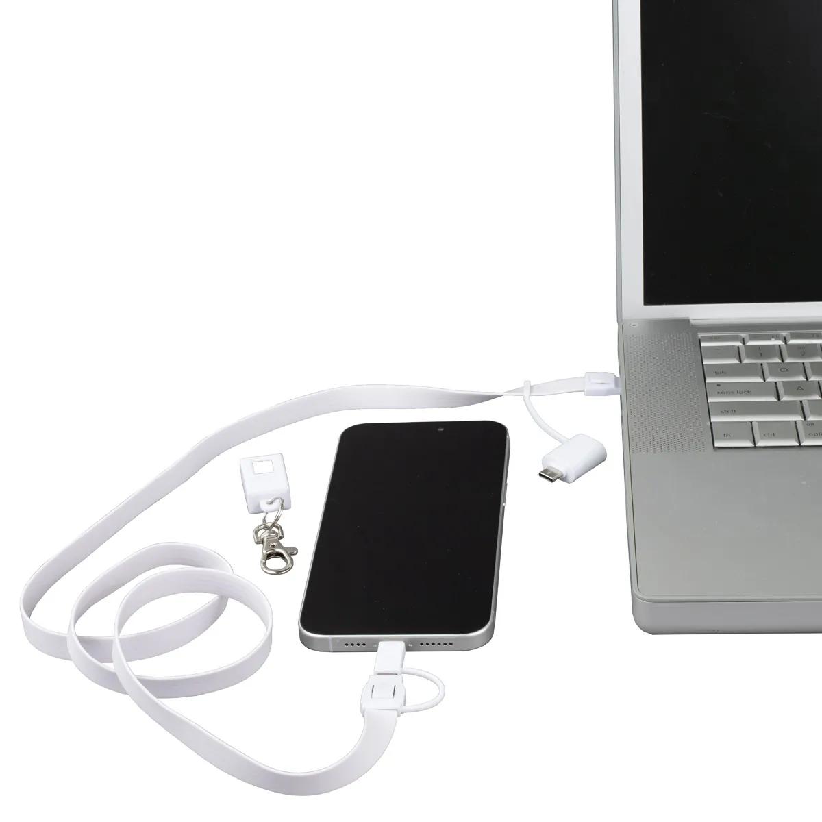 Lanyard Charging Cable 5-in-1 Multi Device - 34 in - product view 5