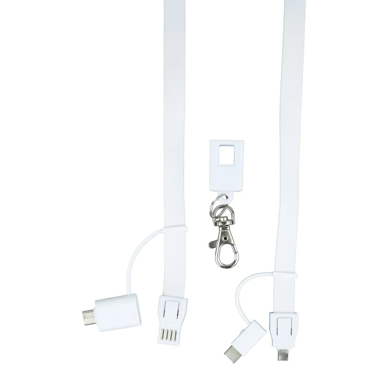 Lanyard Charging Cable 5-in-1 Multi Device - 34 in - product view 6