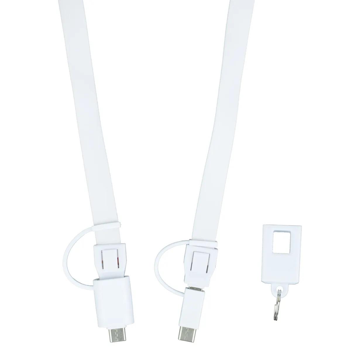 Lanyard Charging Cable 5-in-1 Multi Device - 34 in - product view 7
