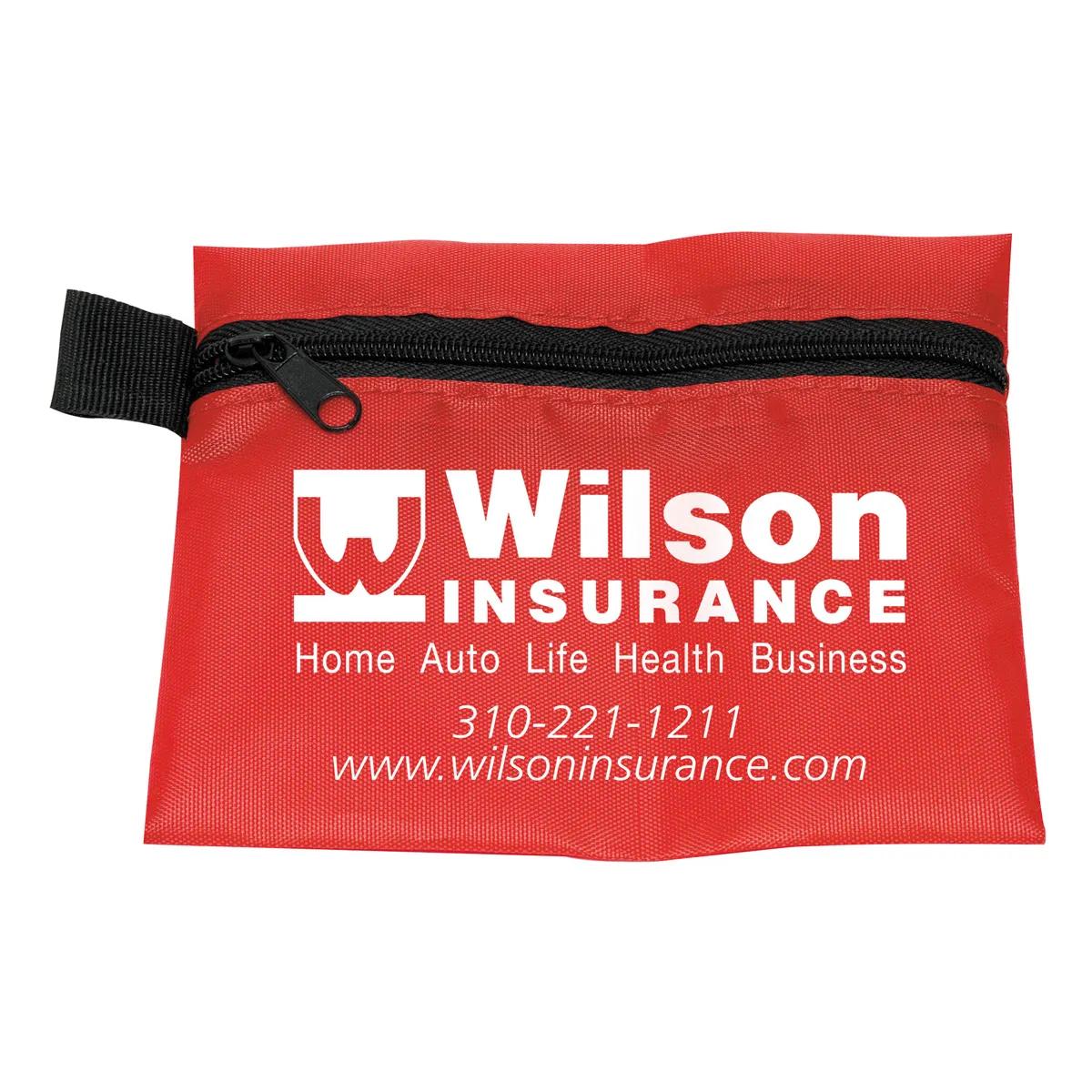 First Aid Kit 31 Piece Sun Protection Polyester - 5 x 4.25 in - product view 2