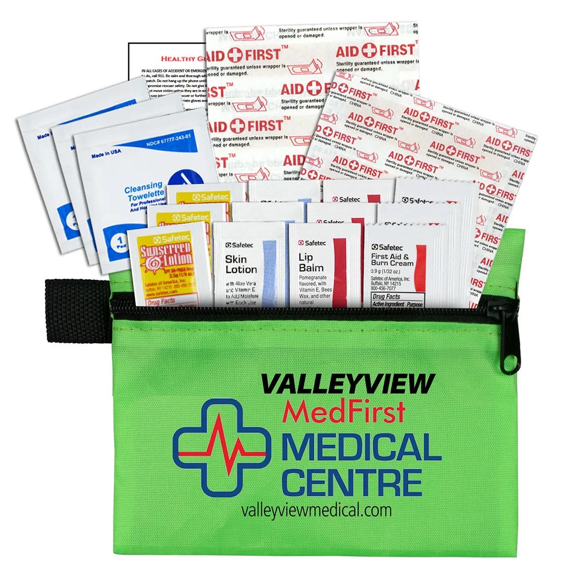 First Aid Kit 31 Piece Sun Protection Polyester - 5 x 4.25 in - product view 11