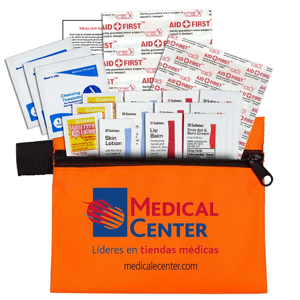 First Aid Kit 31 Piece Sun Protection Polyester - 5 x 4.25 in - product view 12