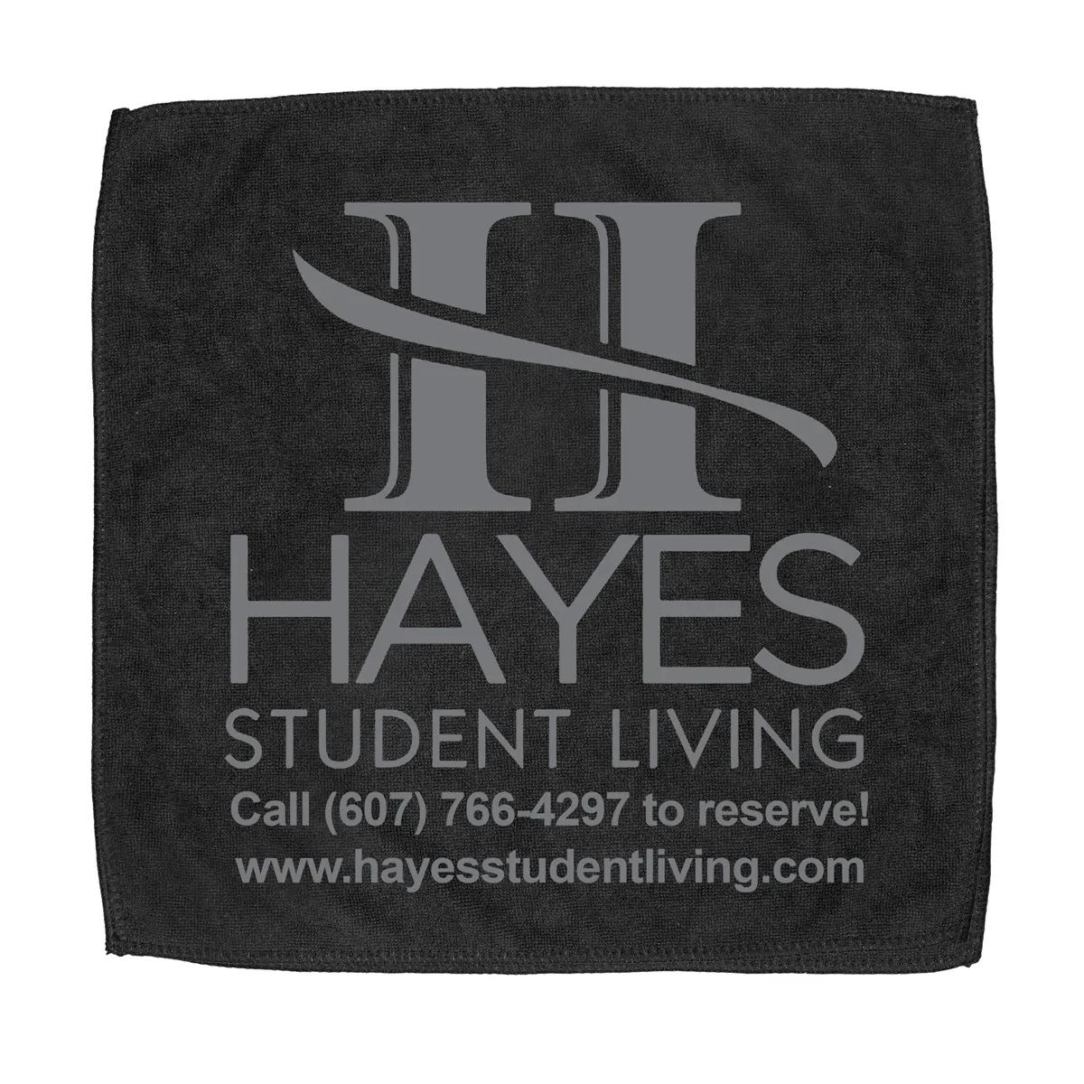 Microfiber Rally Towel Recycled RPET Heavy Duty - 12 x 12 in - product view 7