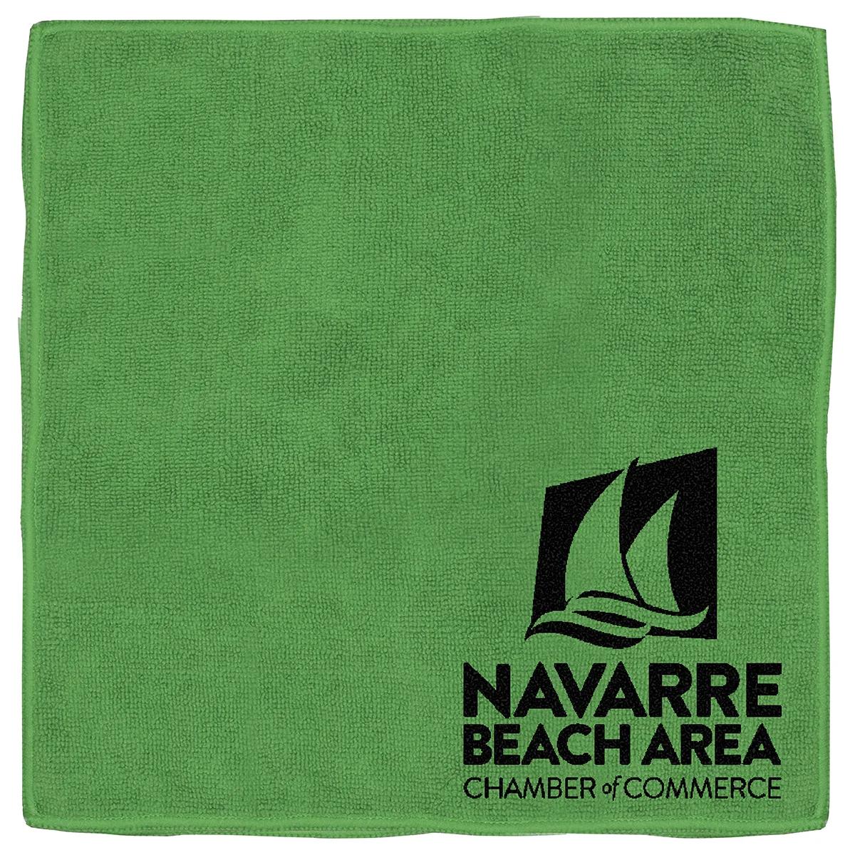 Microfiber Rally Towel Recycled RPET Heavy Duty - 12 x 12 in - product view 8