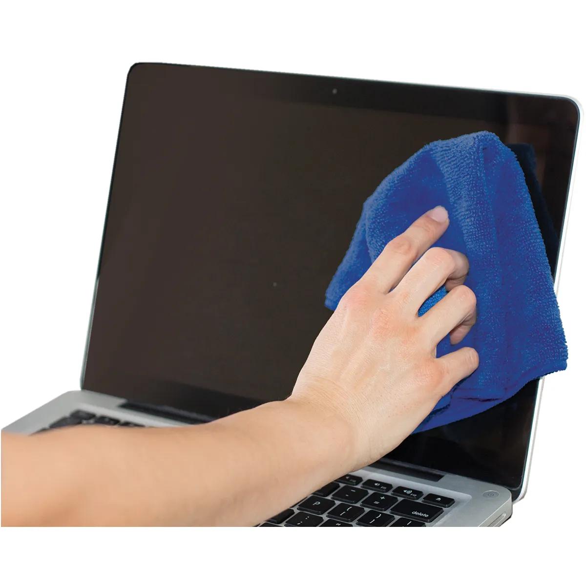 Microfiber Rally Towel Recycled RPET Heavy Duty - 12 x 12 in - product view 12