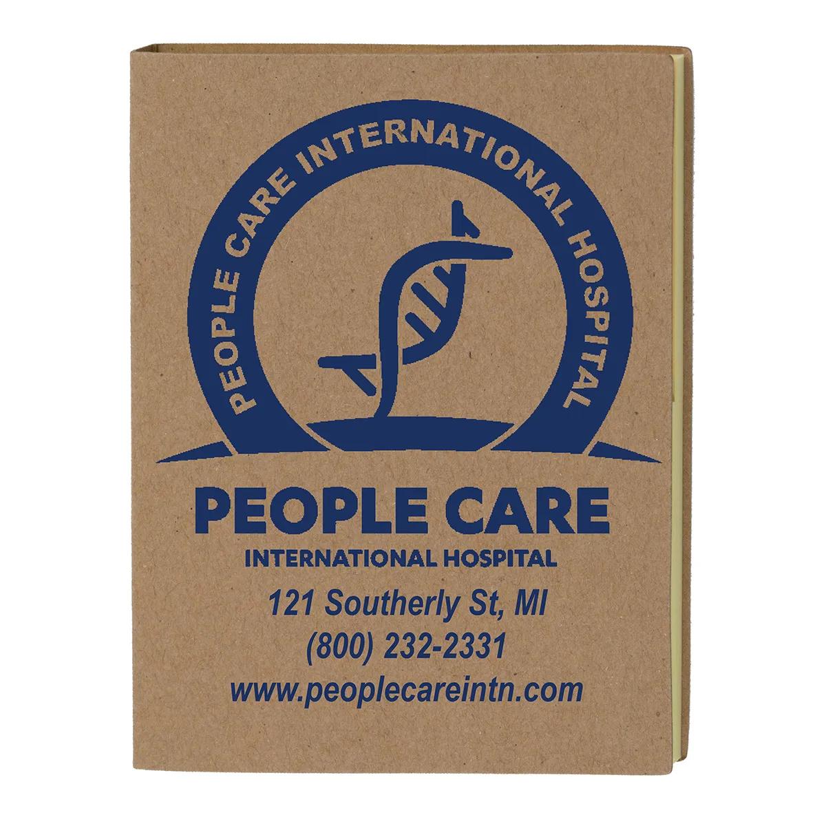 Sticky Notes Set Eco Cover with Flags Multi Color - 3 x 3.9 in - product view 3