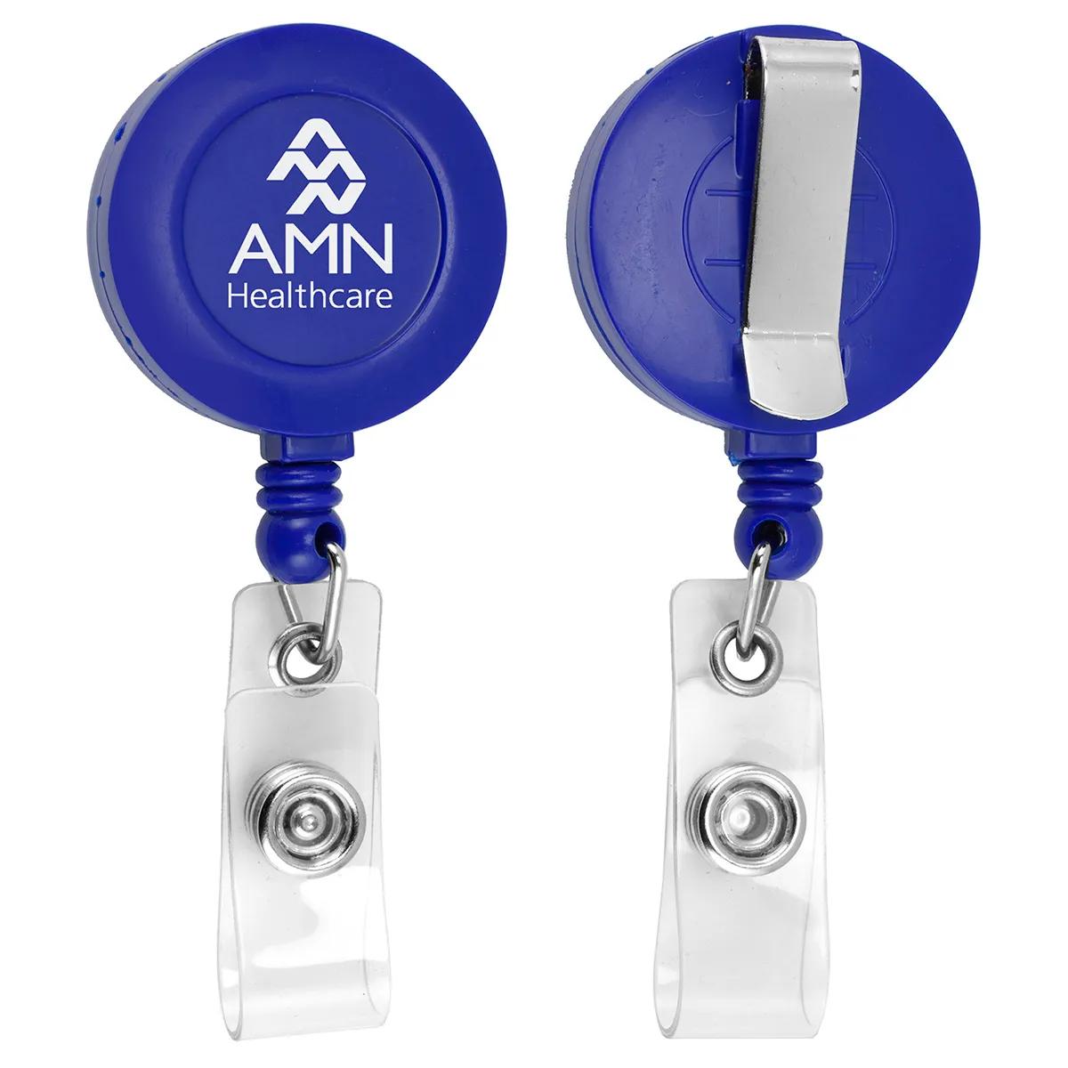 Badge Reel Retractable Round Metal Clip 30 Inch - 1.25 in - product view 6