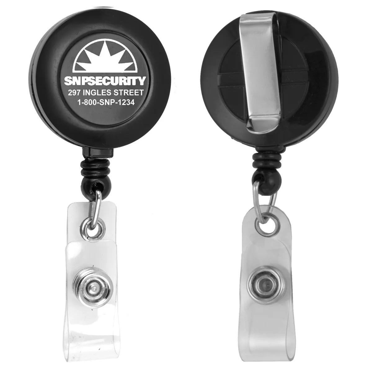 Badge Reel Retractable Round Metal Clip 30 Inch - 1.25 in - product view 7