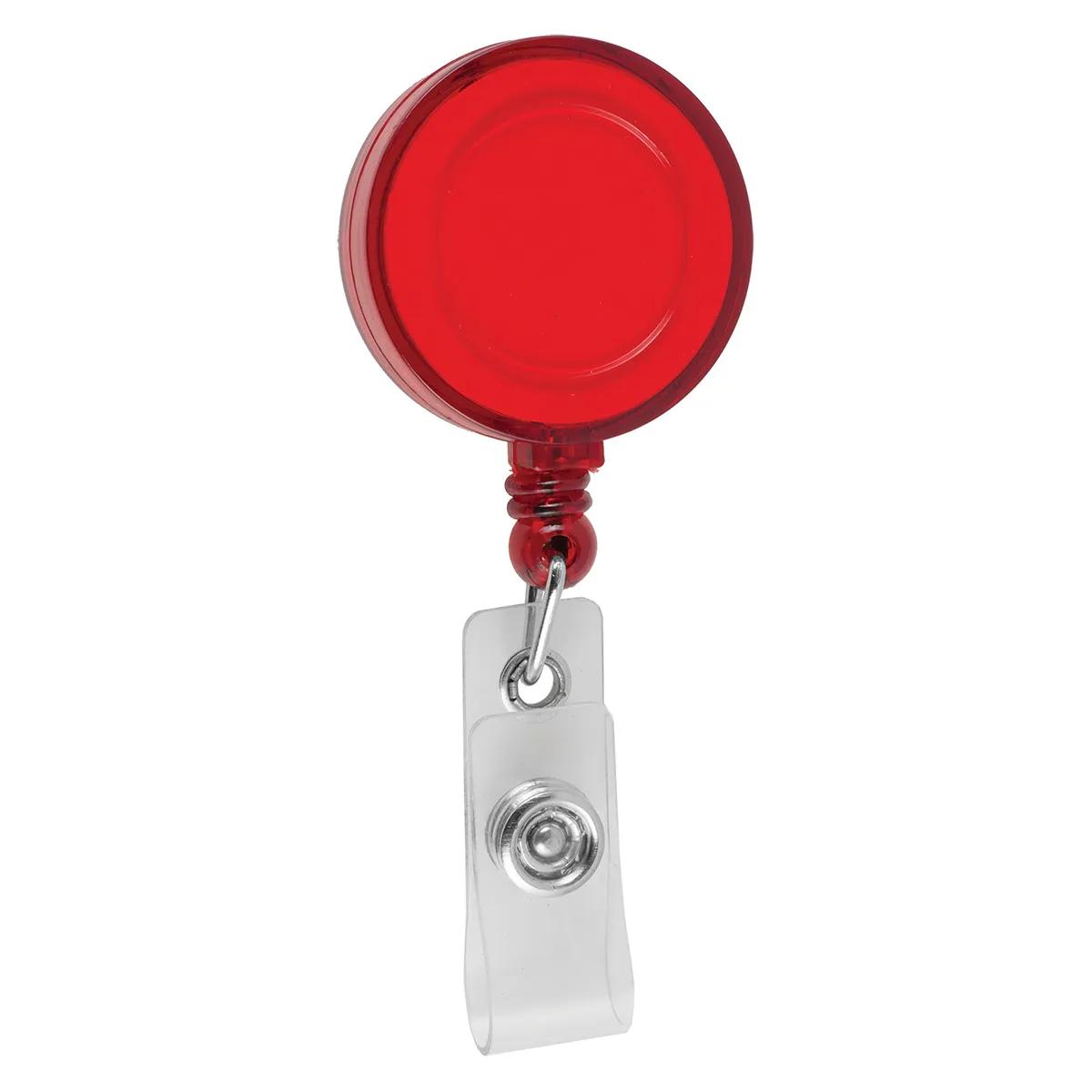 Badge Reel Retractable Round Metal Clip 30 Inch - 1.25 in - product view 11