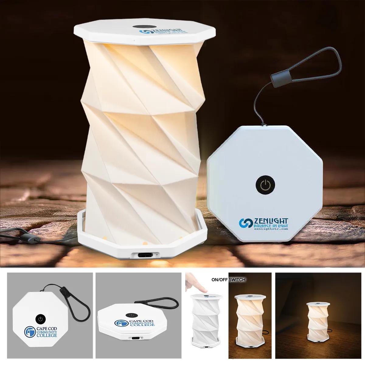 Foldable Lantern Rechargeable ABS Waterproof - 3.25 x 3.25 in