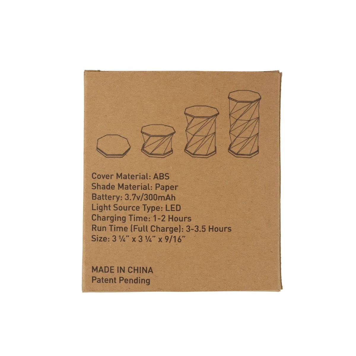 Foldable Lantern Rechargeable ABS Waterproof - 3.25 x 3.25 in - product view 13