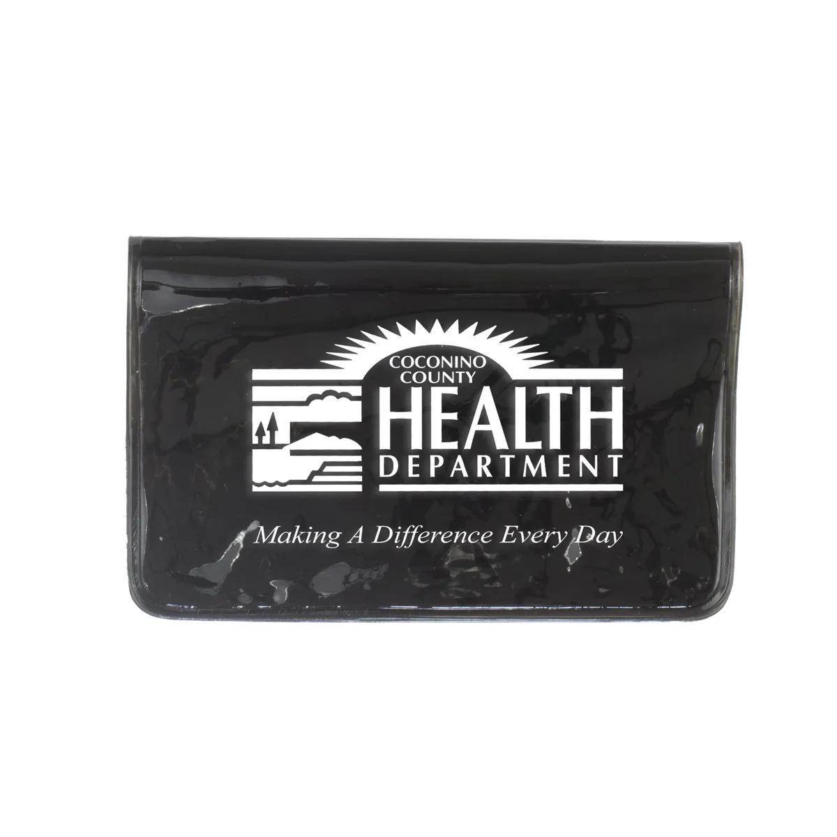 Vinyl Pouch Wallet Style Fold Over Colorful - 4.5 x 2.9 in - product view 2