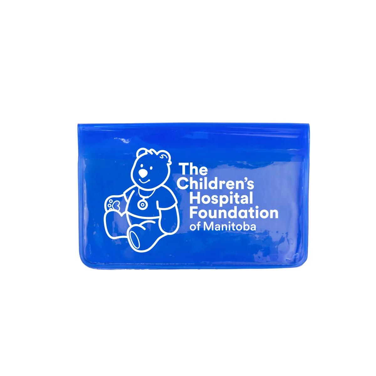 Vinyl Pouch Wallet Style Fold Over Colorful - 4.5 x 2.9 in - product view 3