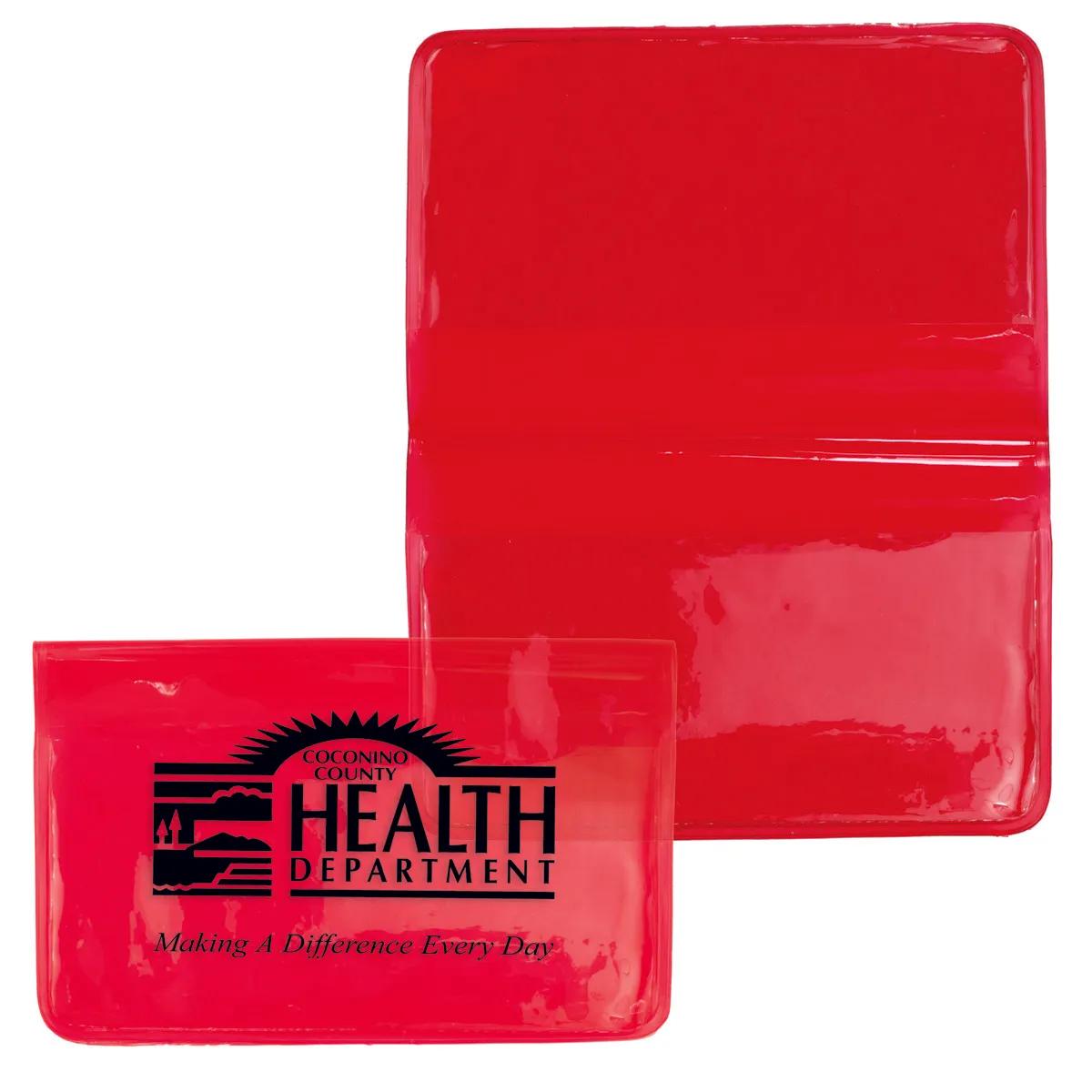 Vinyl Pouch Wallet Style Fold Over Colorful - 4.5 x 2.9 in - product view 17