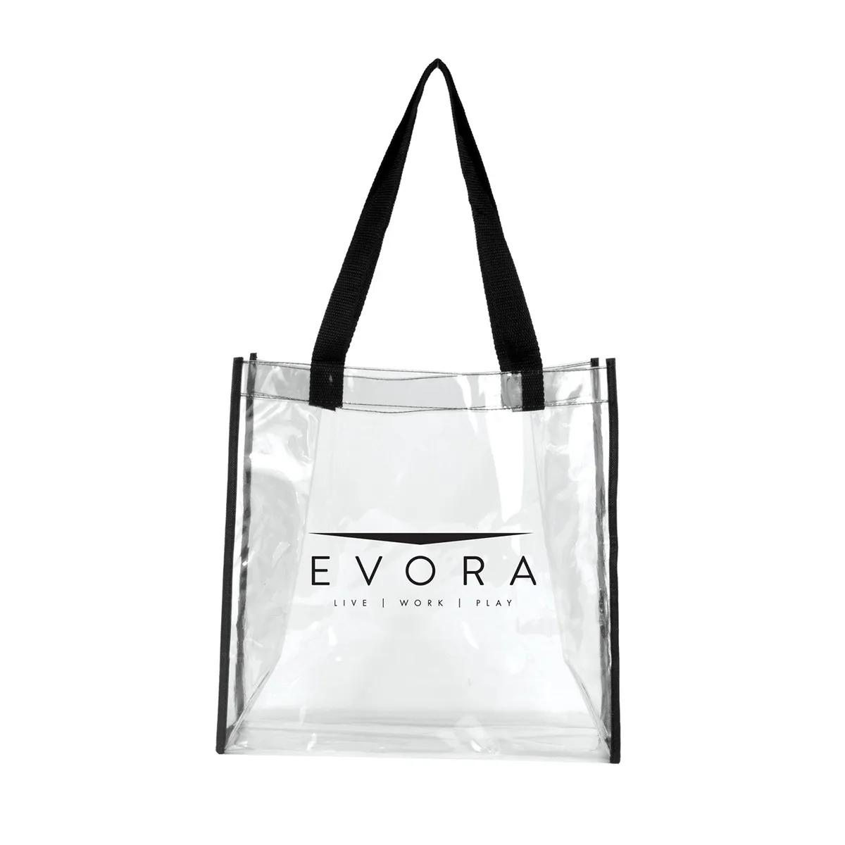 Clear Stadium Tote Bag Vinyl Compliant Policy - 12 x 12 x 6 in - product view 10