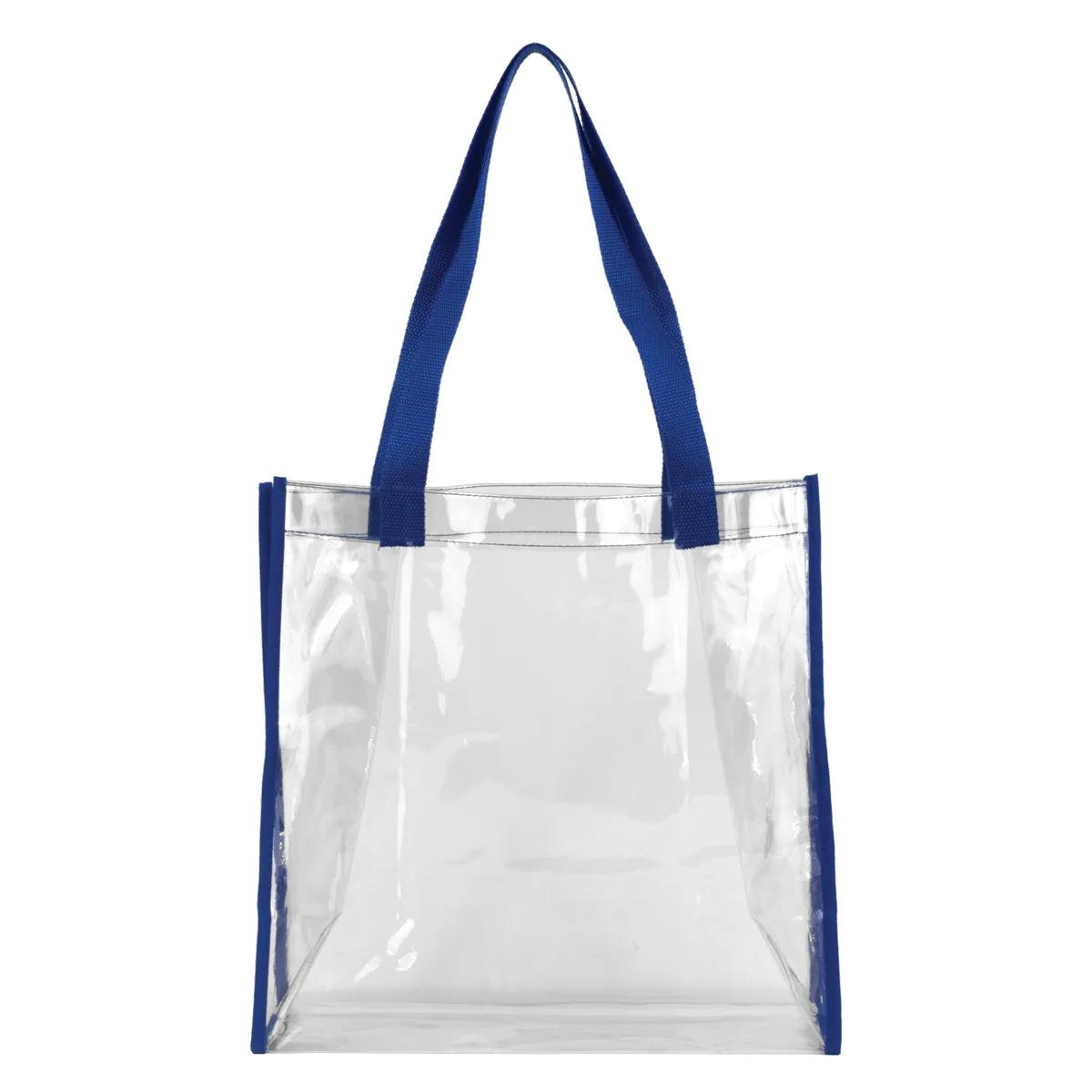 Clear Stadium Tote Bag Vinyl Compliant Policy - 12 x 12 x 6 in - product view 12
