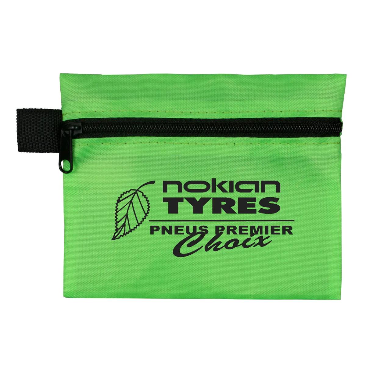 Small Zipper Storage Pouch Polyester Travel - 5 x 4.25 in - product view 10