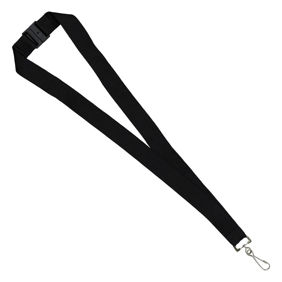 Custom Lanyard Polyester Breakaway Safety Release - 1 in Wide - product view 2