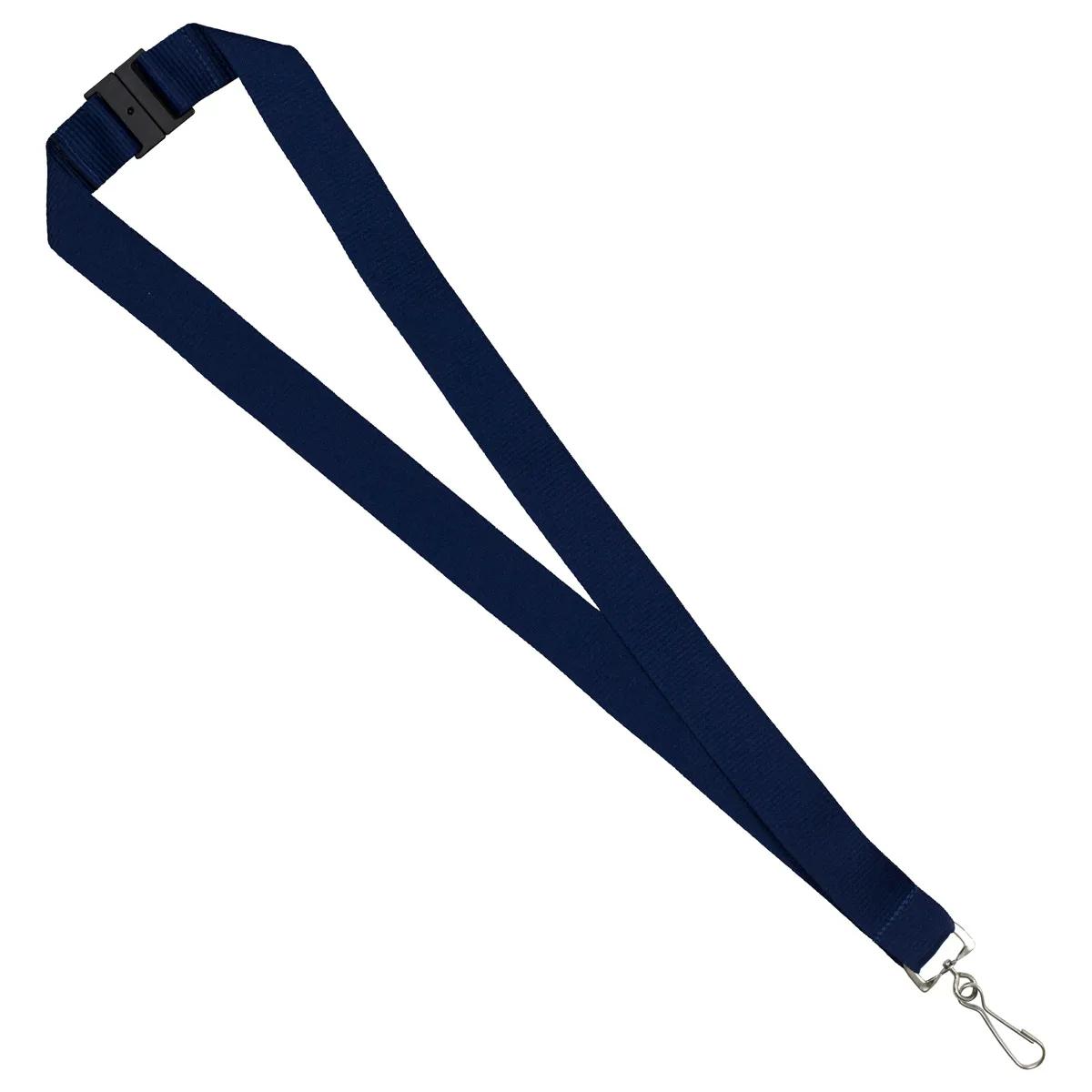 Custom Lanyard Polyester Breakaway Safety Release - 1 in Wide - product view 4