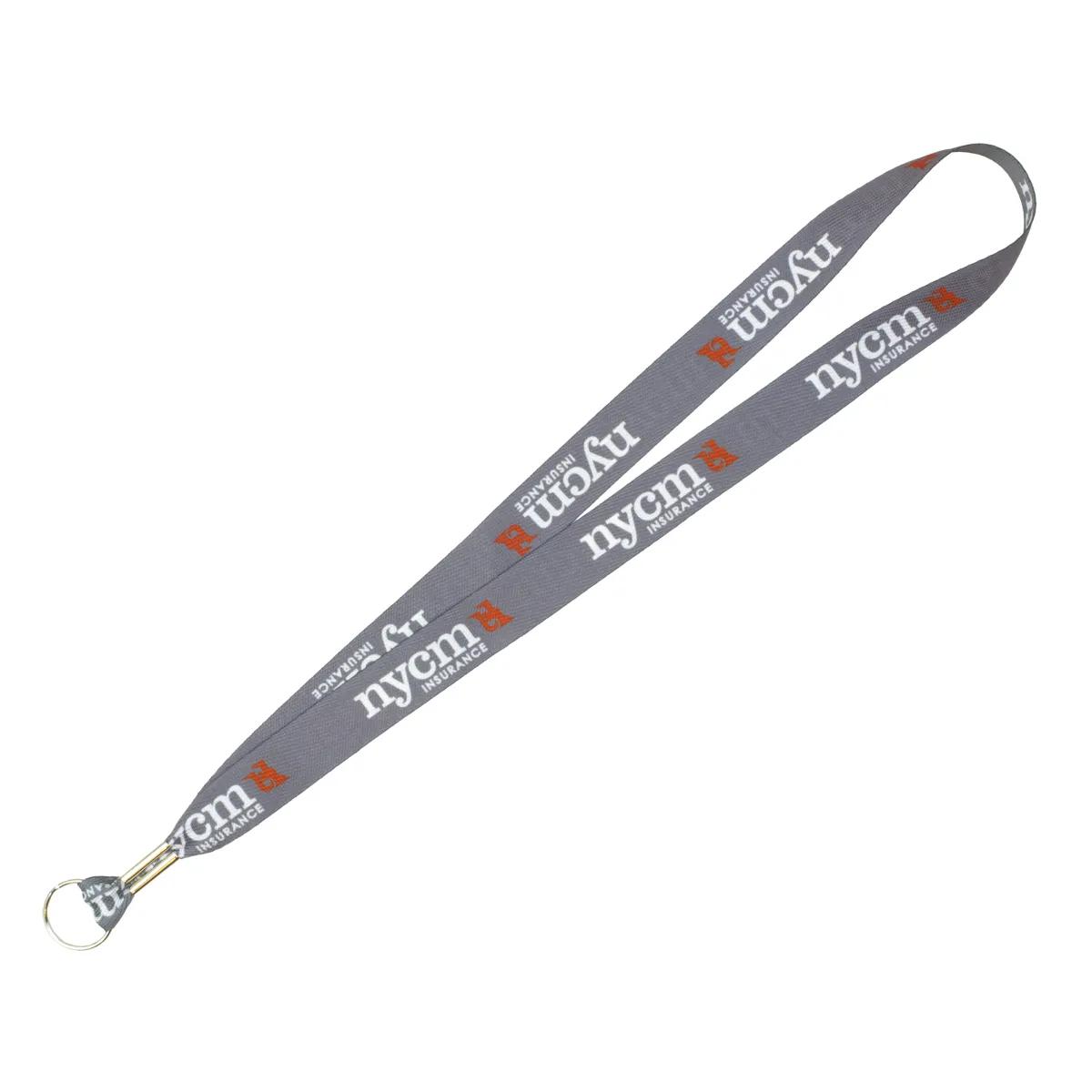Custom Lanyard Sublimation Textured Waffle Weave - 1 in Wide - product view 4