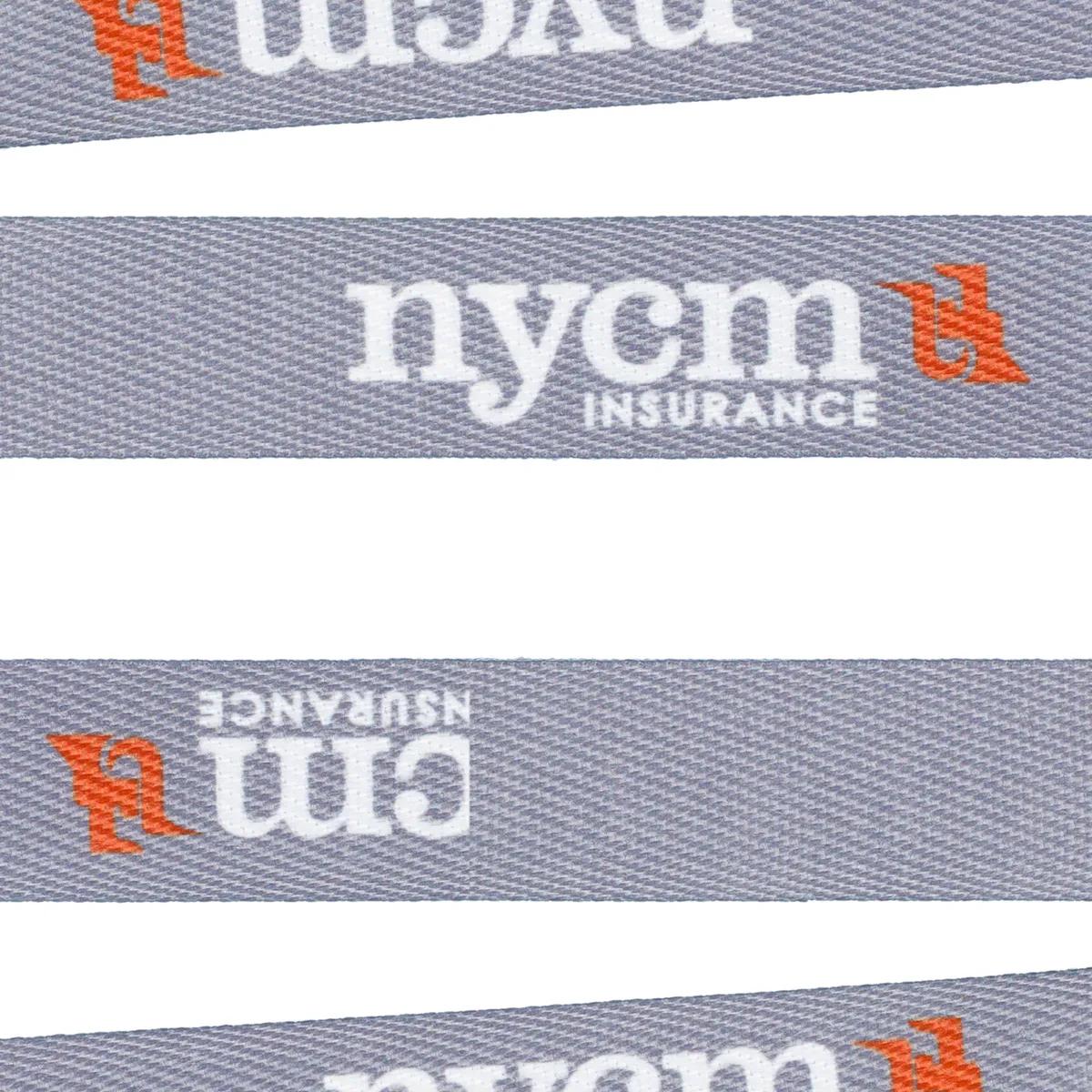 Custom Lanyard Sublimation Textured Waffle Weave - 1 in Wide - product view 6