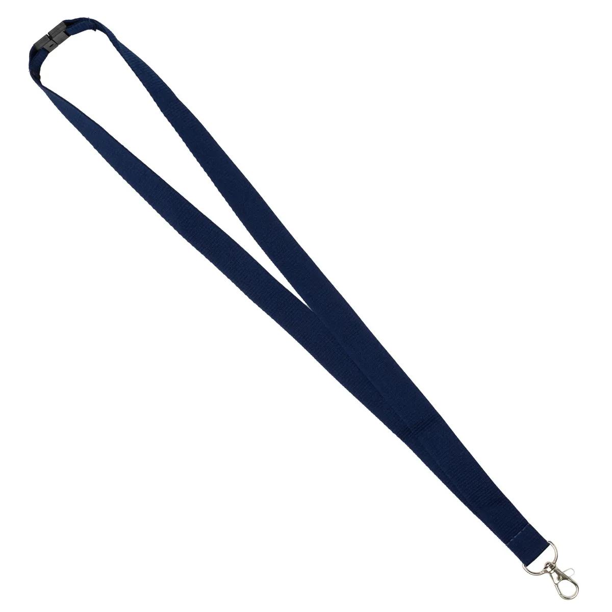 Custom Lanyard Polyester Breakaway Lobster Claw - 3/4 in Wide - product view 3