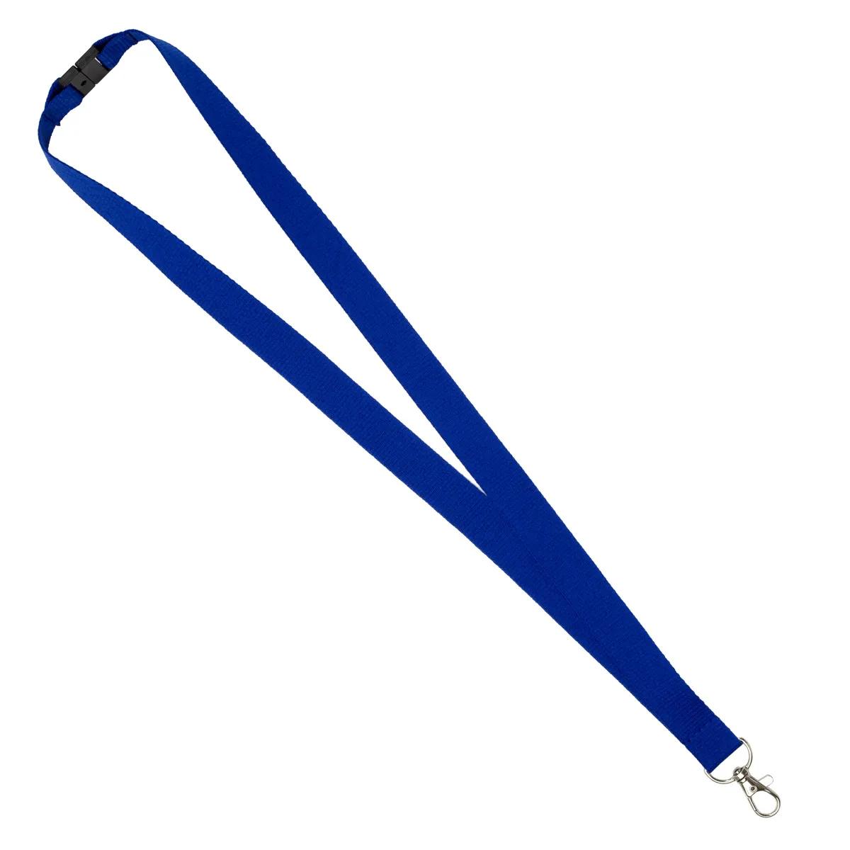 Custom Lanyard Polyester Breakaway Lobster Claw - 3/4 in Wide - product view 5
