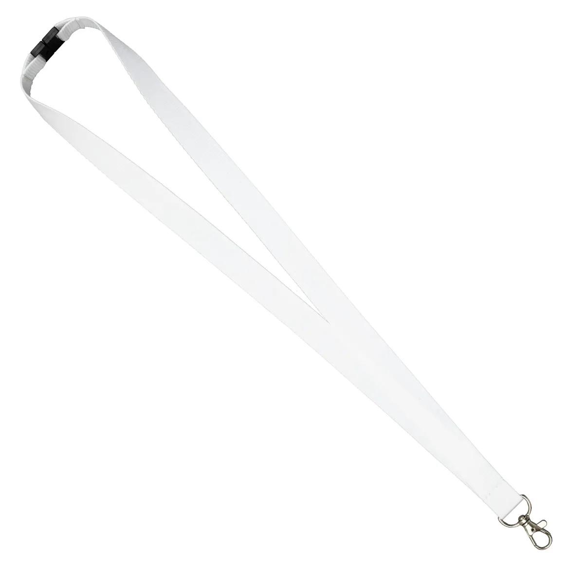 Custom Lanyard Polyester Breakaway Lobster Claw - 3/4 in Wide - product view 6