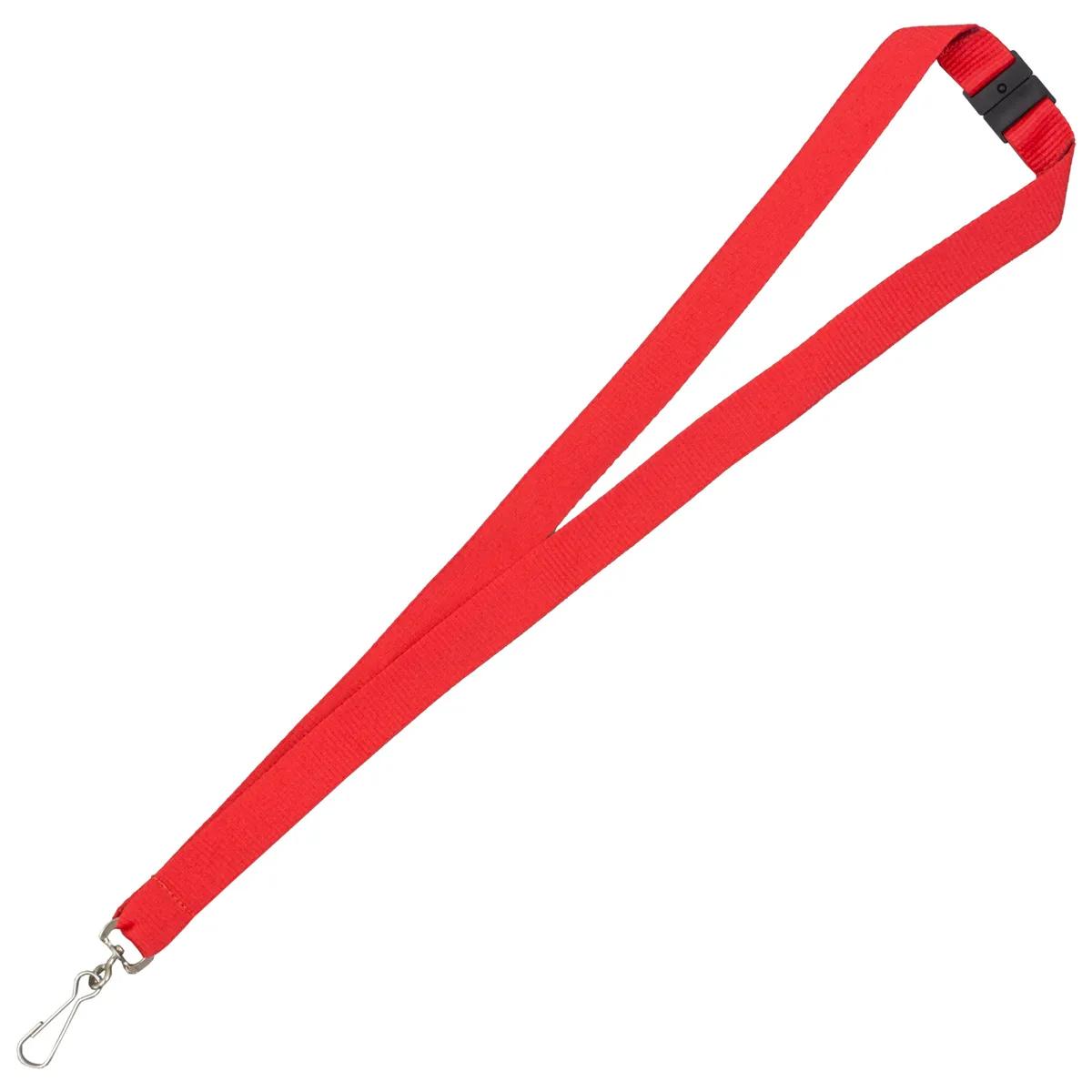 Custom Lanyard Polyester Breakaway Swivel Clip - 3/4 in Wide - product view 7