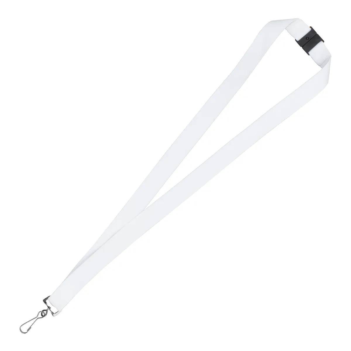 Custom Lanyard Polyester Breakaway Swivel Clip - 3/4 in Wide - product view 10