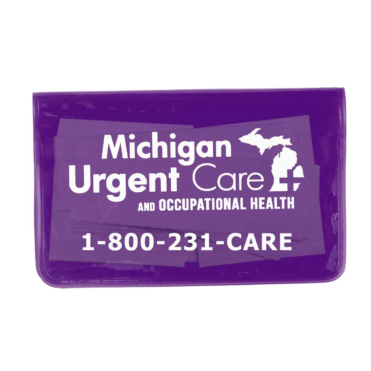 First Aid Kit 8 Piece Stay Clean Vinyl Pouch - 4.5 x 2.9 in - product view 17