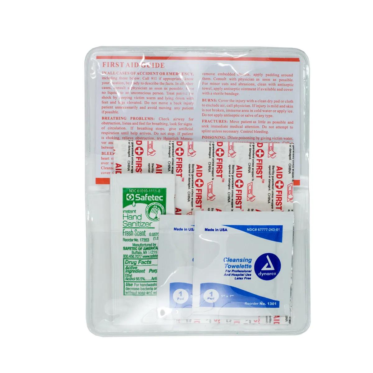First Aid Kit 8 Piece Stay Clean Vinyl Pouch - 4.5 x 2.9 in - product view 20