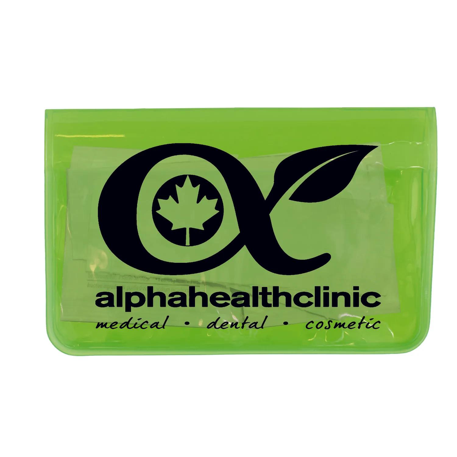 First Aid Kit 9 Piece Stay Clean Hand Sanitizer - 4.5 x 2.9 in - product view 4