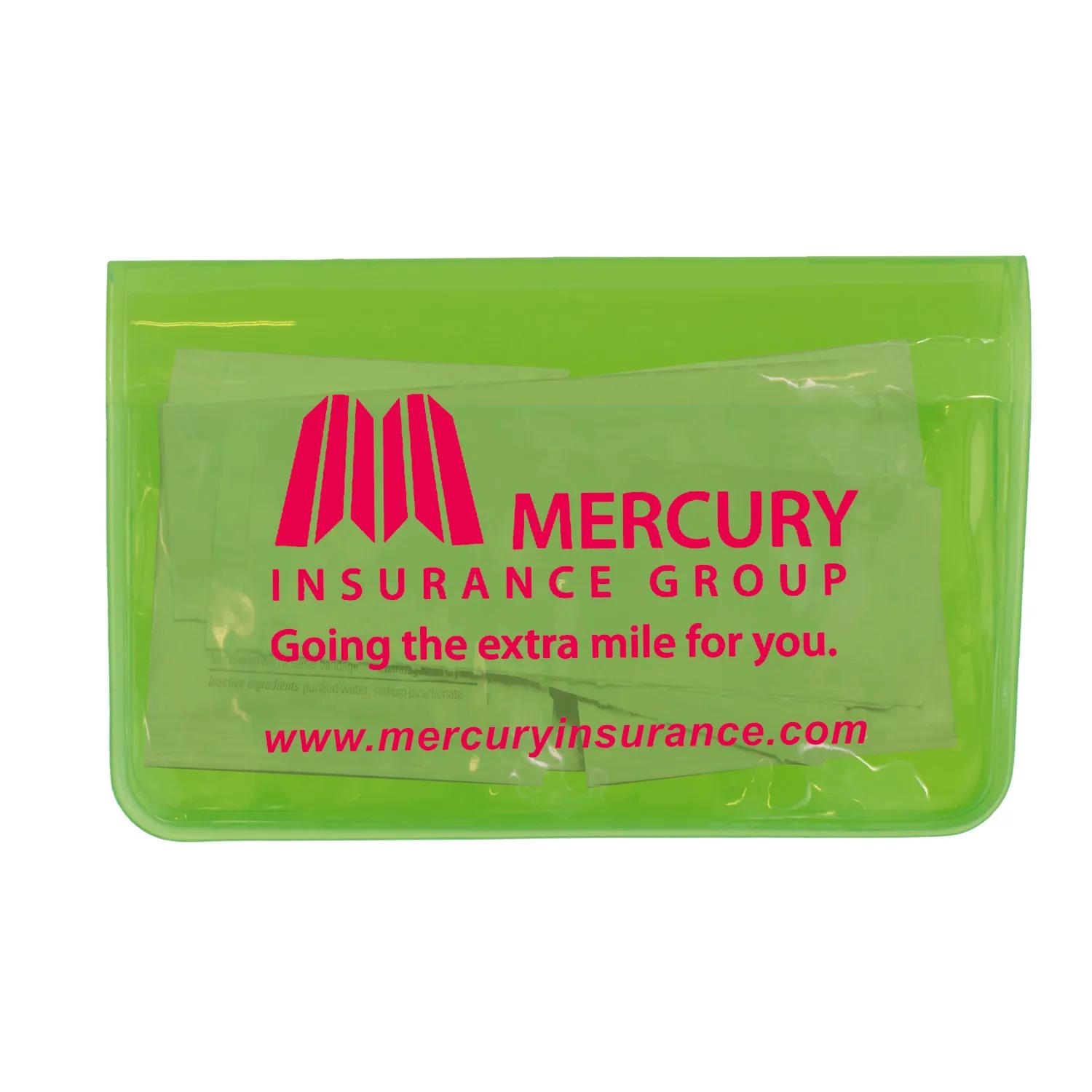 First Aid Kit 9 Piece Stay Clean Hand Sanitizer - 4.5 x 2.9 in - product view 8