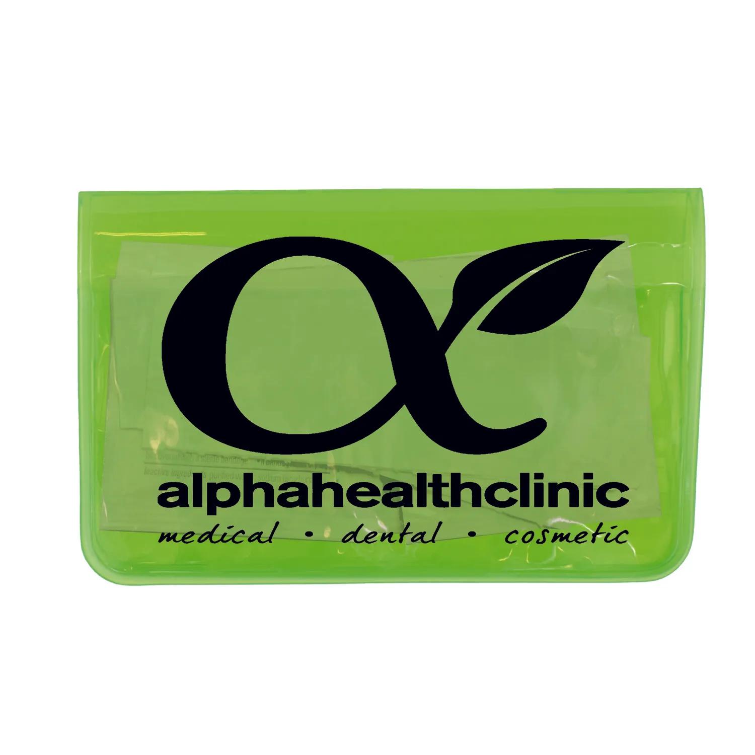 First Aid Kit 9 Piece Stay Clean Hand Sanitizer - 4.5 x 2.9 in - product view 14