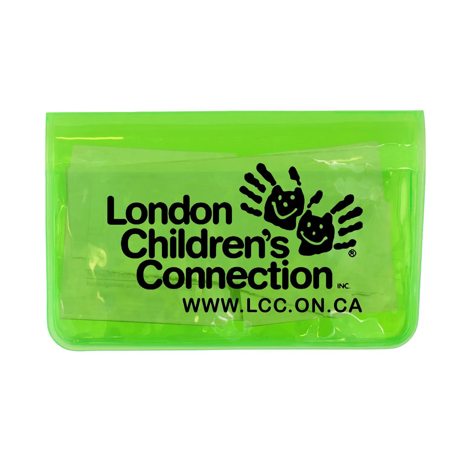 First Aid Kit 9 Piece Stay Clean Hand Sanitizer - 4.5 x 2.9 in - product view 17