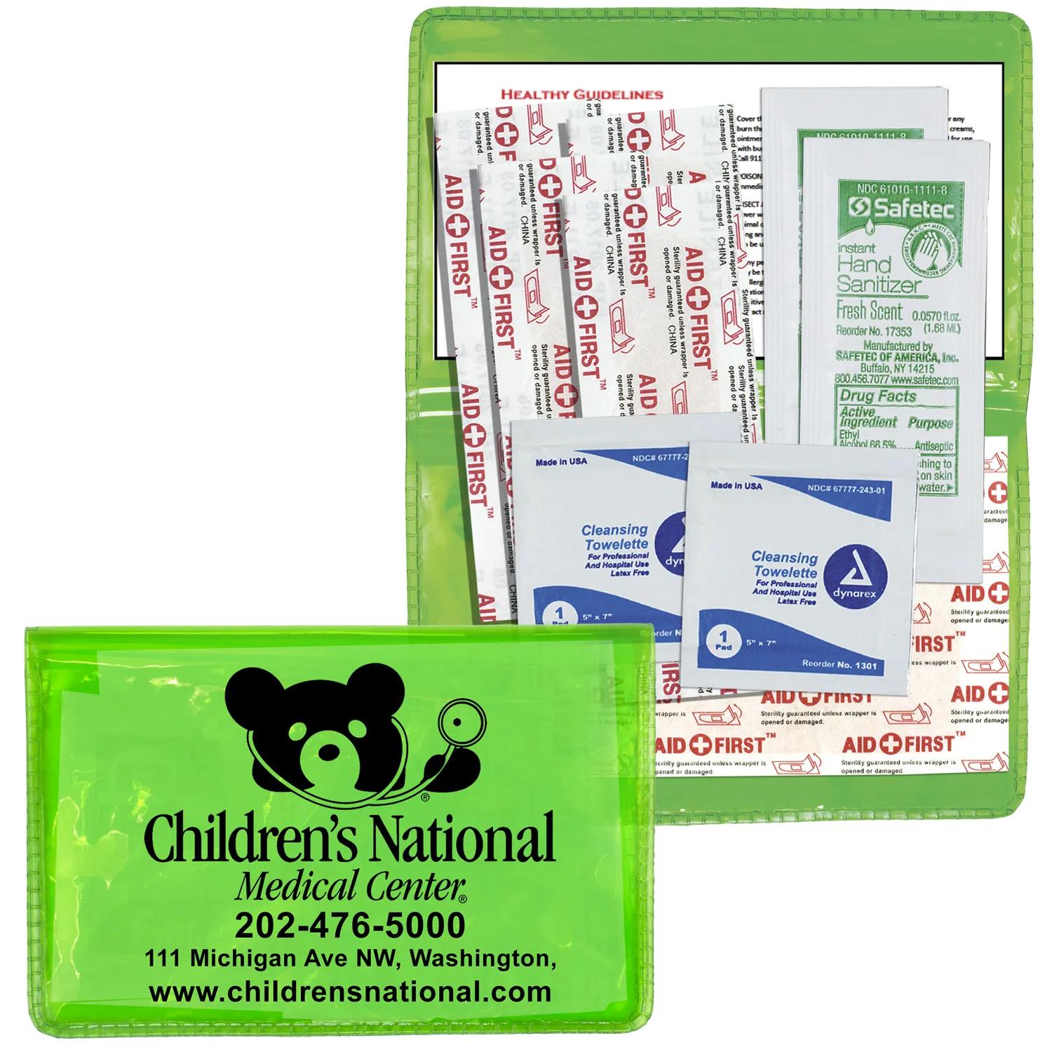 First Aid Kit 10 Piece Stay Clean Extra Large - 4.5 x 2.9 in - product view 3